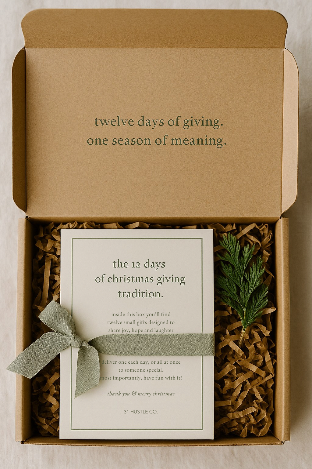 12 Days of Christmas Giving Kit - Classic Edition